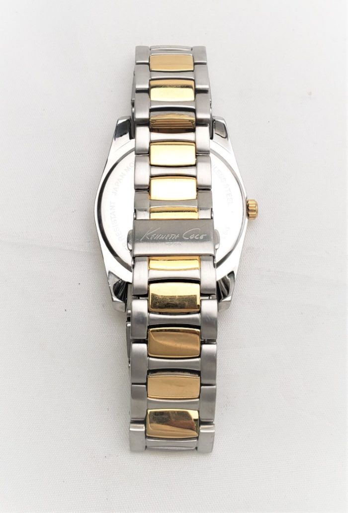 KENNETH COLE New York KC3818 Men's Analog Watch Two-Tone Bracelet